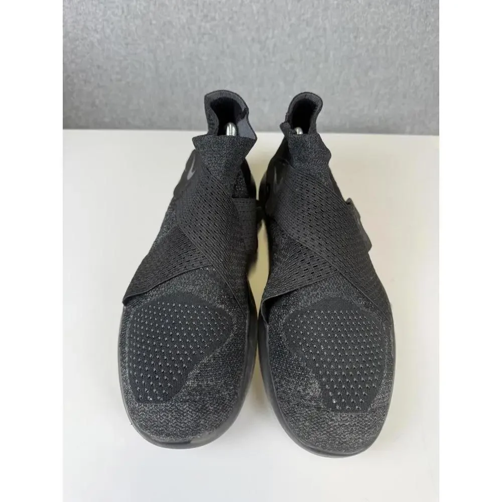 Nike Free RN Motion Flyknit 2017 Black Sequoia Running Shoes Size 10.5 - Picture 3 of 9